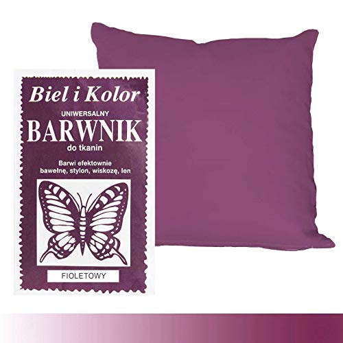 10g Batikfarbe Textilfarbe Stofffarbe färben, Farbe wählbar aus 30 Nuancen, Farbe:violett von maDDma