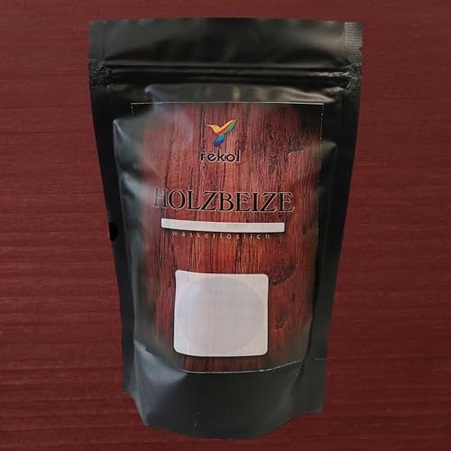 1kg Holzbeize bis 450m² Möbelbeize Trockenbeize Beize Pulverbeize große Farbauswahl, Farbe:zeder von maDDma