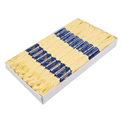 24 Docken Stickgarn je ca. 8m / Sticktwist 100% Baumwolle Stickerei verschiedene Farbwahl, Farbe :1122 hellgelb 24 Docken Stickgarn je ca. 8m / Sticktwist 100% Baumwolle Stickerei verschiedene Farbwahl, Farbe :1122 hellgelb von maDDma