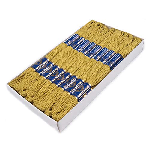 24 Docken Stickgarn je ca. 8m / Sticktwist 100% Baumwolle Stickerei verschiedene Farbwahl, Farbe :6752 gold 24 Docken Stickgarn je ca. 8m / Sticktwist 100% Baumwolle Stickerei verschiedene Farbwahl, Farbe :6752 gold von maDDma