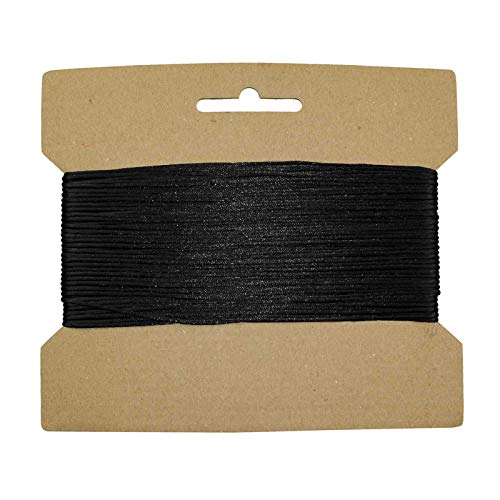 25m Satinschnur Flechtschnur Satinkordel Kumihimo, 1 o. 2mm Durchmesser Farbwahl, Farbe:schwarz, Stärke:1 mm 25m Satinschnur Flechtschnur Satinkordel Kumihimo, 1 o. 2mm Durchmesser Farbwahl, Farbe:schwarz, Stärke:1 mm von maDDma