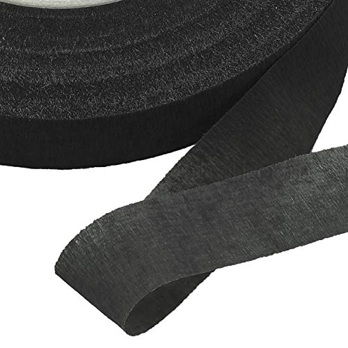 27m Floristikband Floristik-Tape Blumenbindeband Floral Kreppband 12mm, Farbwahl, Farbe:schwarz von maDDma