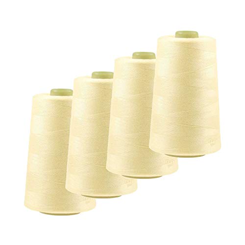 4 x 4572m Overlock-Garn Overlock-Nähgarn Oeko-Tex Polyestergarn Farbe 501 bis 540 4 x 4572m Overlock-Garn Overlock-Nähgarn Oeko-Tex Polyestergarn Farbe 501 bis 540 von maDDma