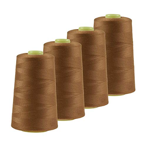 4 x 4572m Qualitäts Overlock-Garn Overlock-Nähgarn Oeko-Tex Farbe 701-740 von maDDma