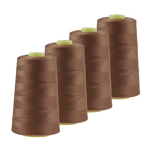 4 x 4572m Qualitäts Overlock-Garn Overlock-Nähgarn Oeko-Tex Farbe 701-740 von maDDma