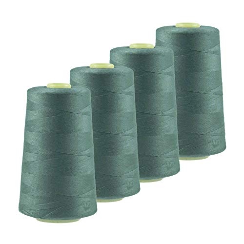 4 x 4572m Qualitäts Overlock-Garn Overlock-Nähgarn Oeko-Tex Farbe 821-860 von maDDma