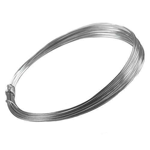 5m Aludraht Aluminiumdraht 1mm Dekodraht Schmuckdraht Bindedraht Farbwahl, Farbe:grau changierend 5m Aludraht Aluminiumdraht 1mm Dekodraht Schmuckdraht Bindedraht Farbwahl, Farbe:grau changierend von maDDma