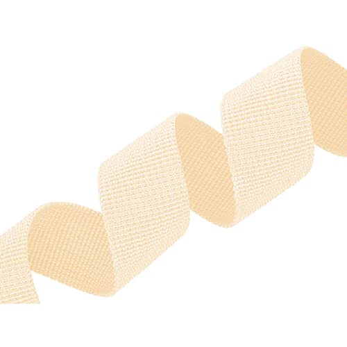 Gurtband Polyester 1m PES Trägerband Riemen Tragband 20mm breit Farbwahl, Gurtband:122 creme von maDDma