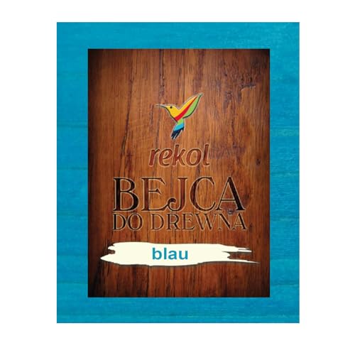 Holzbeize Möbelbeize Trockenbeize Beize Pulverbeize f. 2-3m² große Farbauswahl, Farbe:blau von maDDma