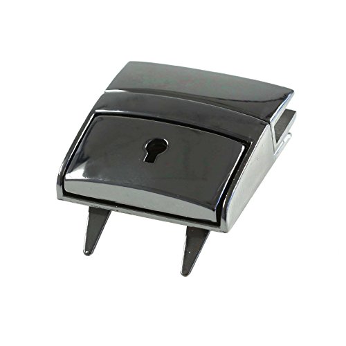 Metall Mappenschloss Verschluss 42x42mm inkl. Schlüssel, freie Farbwahl, Farbe:anthrazit Metall Mappenschloss Verschluss 42x42mm inkl. Schlüssel, freie Farbwahl, Farbe:anthrazit von maDDma