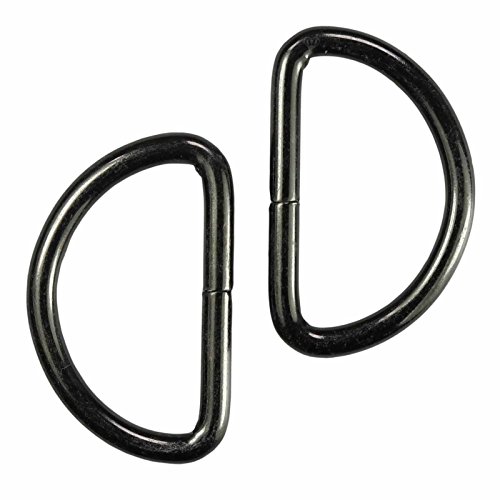 maDDma 10 Halbringe D-Ringe Metalllegierung Durchzug 32mm Ø4mm, freie Farbwahl, Farbe:anthrazit maDDma 10 Halbringe D-Ringe Metalllegierung Durchzug 32mm Ø4mm, freie Farbwahl, Farbe:anthrazit von maDDma