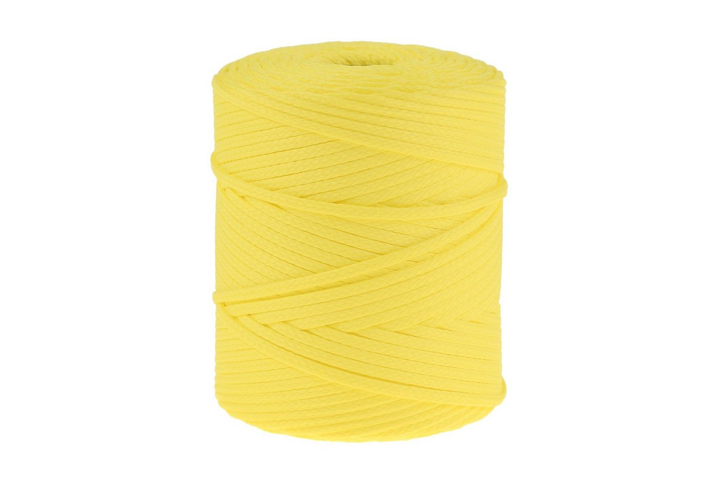 maDDma 100m Polyester-Schnur Kordel 4mm Seil, pastellgelb von maDDma