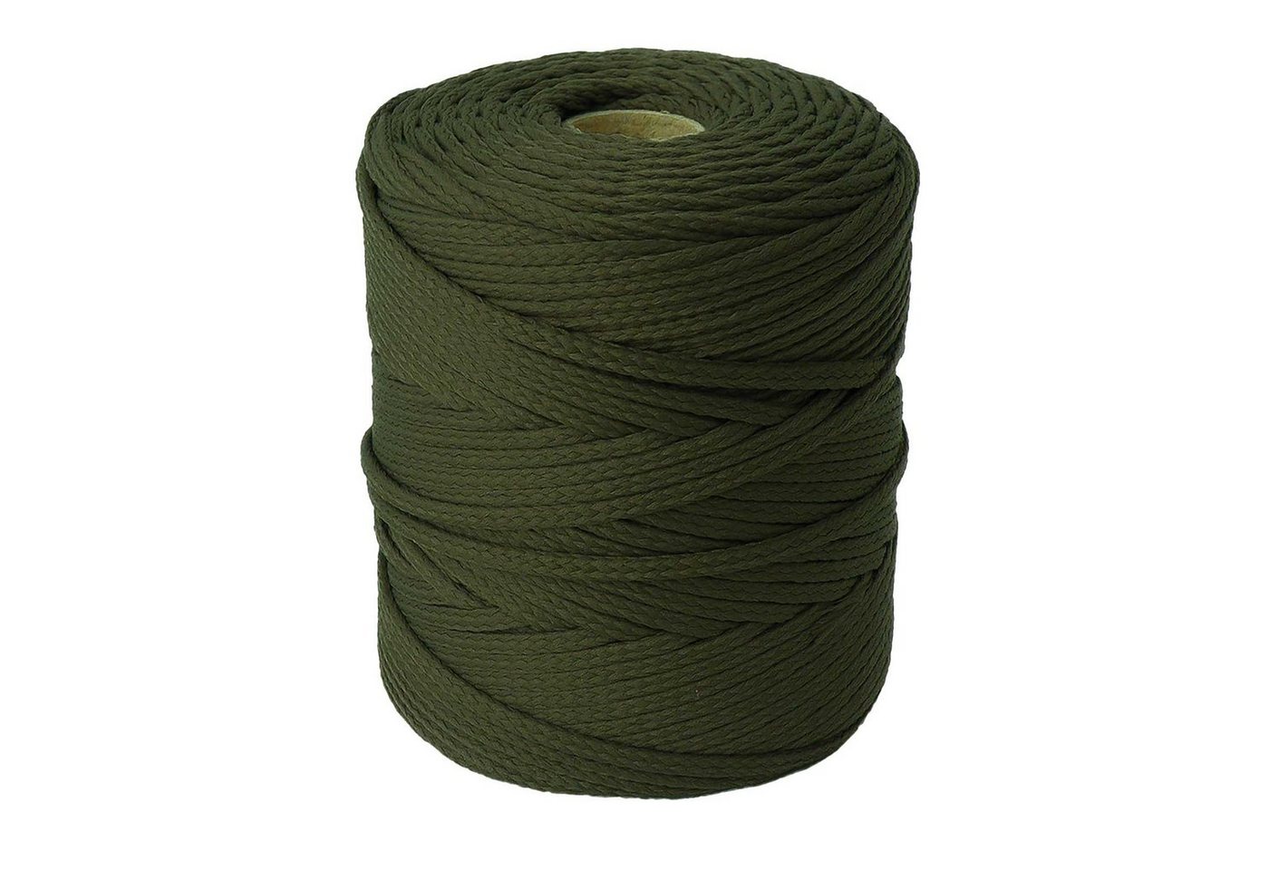maDDma 100m Polyester-Schnur Kordel 4mm Seil, waldgrün von maDDma