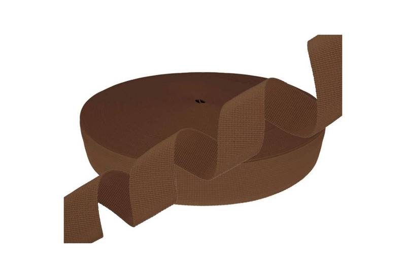 maDDma Gurtband Polyester 10m lang 30mm breit Farbwahl Rollladengurt, 895 cappuccino von maDDma