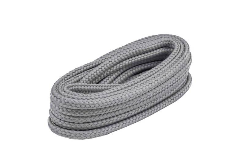maDDma Kordel 3m Polyesterschnur Polyester-Kordel 4mm Bekleidungskordel Schnur, alugrau von maDDma