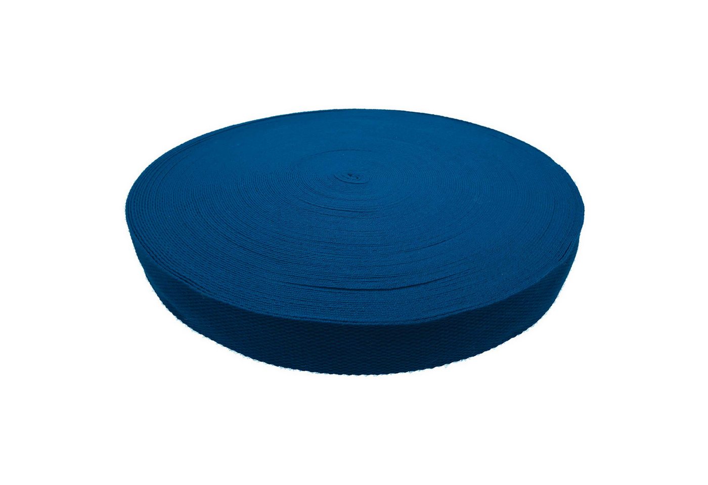 maDDma Polycotton Gurtband 45m x 38mm Tragband Taschenband Rucksackgurt Rollladengurt (Einzelrolle), 220 königsblau von maDDma