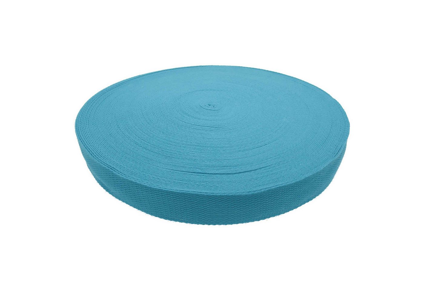 maDDma Polycotton Gurtband 45m x 38mm Tragband Taschenband Rucksackgurt Rollladengurt (Einzelrolle), 643 hellblau von maDDma