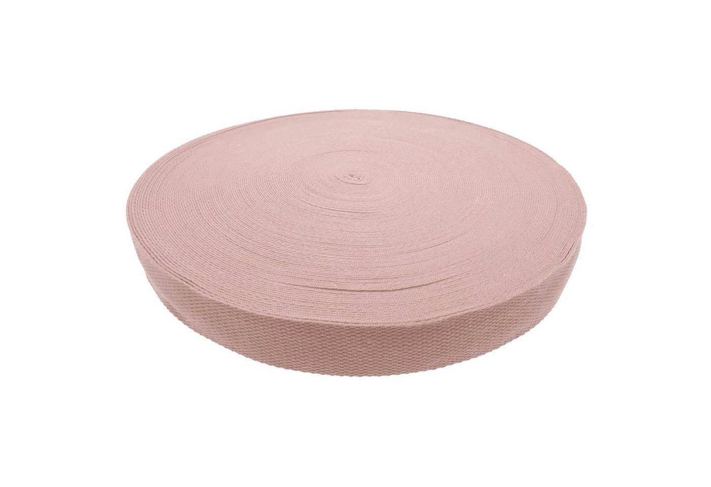maDDma Polycotton Gurtband 45m x 38mm Tragband Taschenband Rucksackgurt Rollladengurt (Einzelrolle), 811 altrosa von maDDma