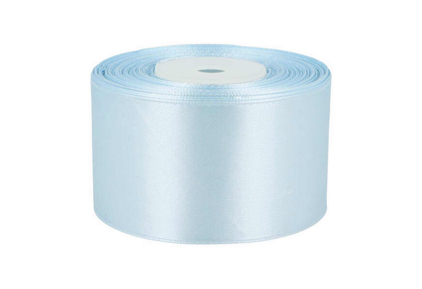 maDDma Satinband 27m Satinband 50mm Geschenkband Dekoband Verpackungsband, hellblau maDDma Satinband 27m Satinband 50mm Geschenkband Dekoband Verpackungsband, hellblau von maDDma