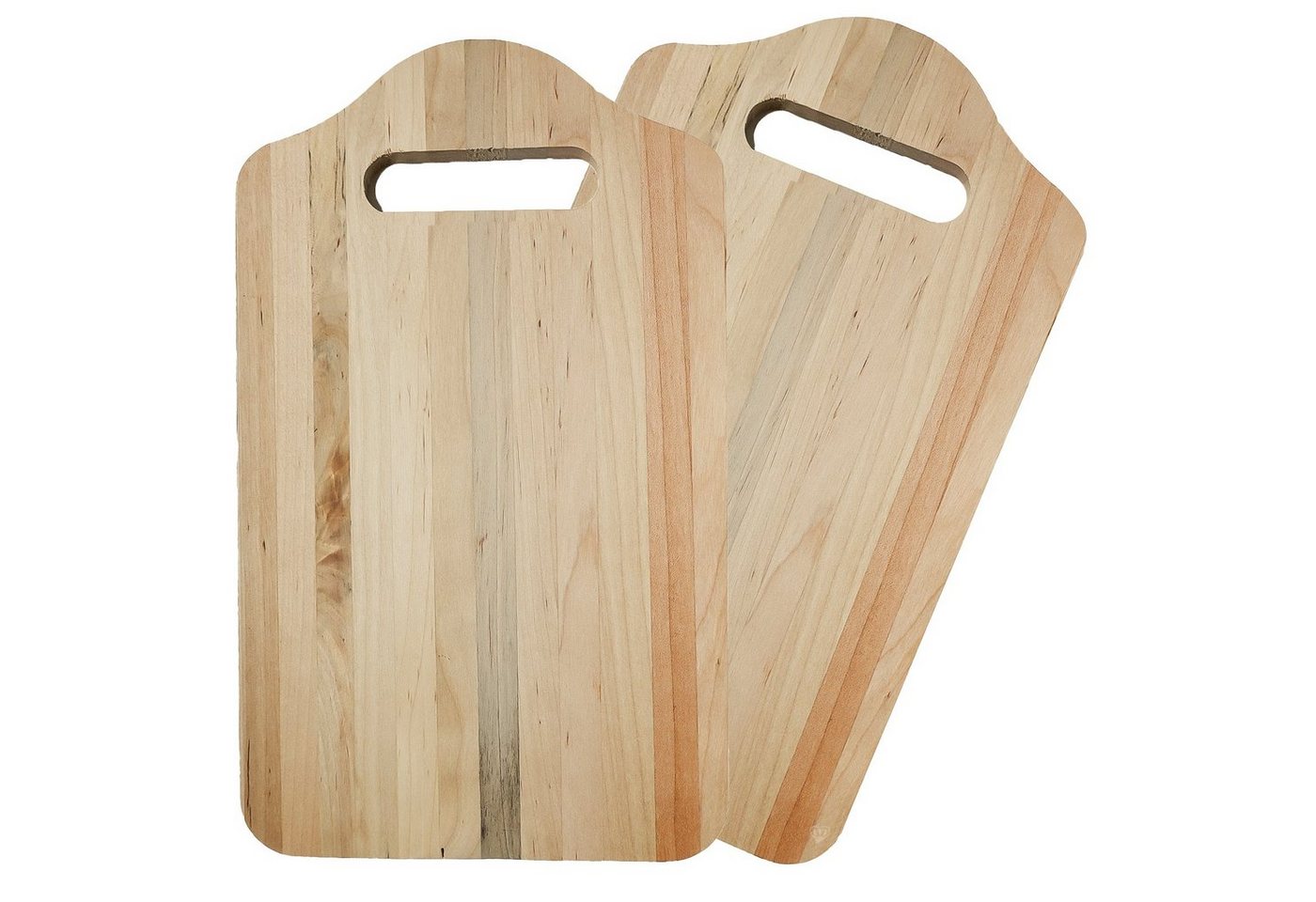 maDDma Schneidebrett 2 Schneidebretter aus Holz, Holz, (Variante 1), Variante 1 von maDDma