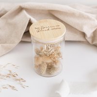 Kann Spuren Von Glück Enthalten - Vorratsglas von maberyDE