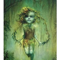 Dryad - 13x18 Mini Kunstdruck Von Mab Gräber von mabgraves