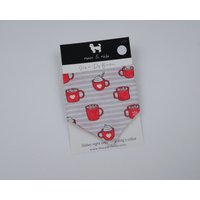 Hot Cocoa Hundehalstuch, Hundehalsbandana, Hundehalstuch Für Hund, Hunde Accessoires, Urlaubshalstuch Weihnachten von maceandmilo