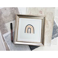 Silberner Fotorahmen Für Fotos, Glatte Oberfläche, Hochzeit Oder Schreibtisch | 18 X 18 cm von mackenzieframes