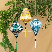 Set 3 Stück Hoi An Wasserdichte Laternen - Größe 35 cm Hauslampen, Dekoration Für Die Hochzeit, Außenbereich von macynvintage