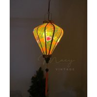 Wasserdichte Laterne, Blumenmuster, Stoff 22, Größe 35 cm - Hauptlampen, Terrassendekoration, Verwendung Im Freien von macynvintage