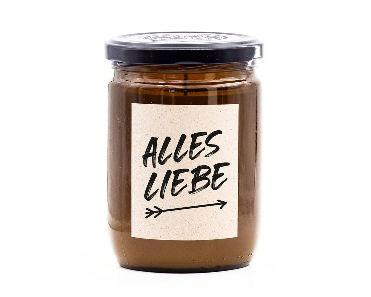 madCandle Duftkerze Alles Liebe - 360g (1-tlg), Brenndauer Bis zu 60 Stunden, Duftkerze Frisch, Fruchtig von madCandle
