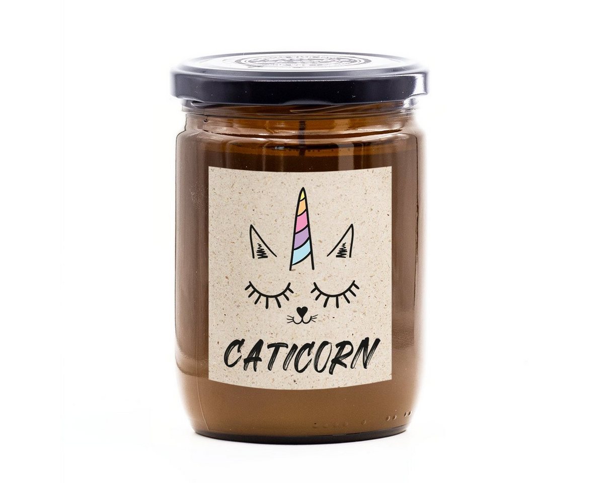 madCandle Duftkerze Caticorn - 360g (1-tlg), Brenndauer Bis zu 60 Stunden, Duftkerze Frisch, Fruchtig von madCandle