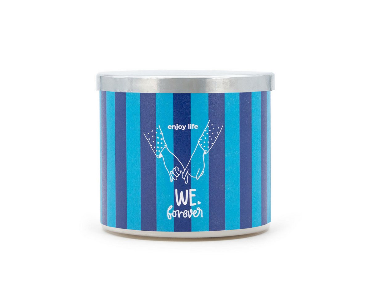 madCandle Duftkerze Duftkerze We forever - 400g (1-tlg), Brenndauer 50 - 60 Stunden, Duftkerze Floral, Zitrus von madCandle