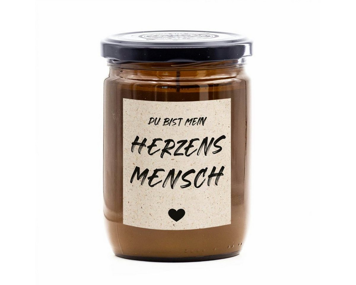 madCandle Duftkerze Herzensmensch - 360g (1-tlg), Brenndauer Bis zu 60 Stunden, Duftkerze Floral, Frisch, Fruchtig von madCandle
