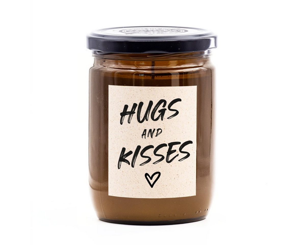 madCandle Duftkerze Hugs and Kisses - 360g (1-tlg), Brenndauer Bis zu 60 Stunden, Duftkerze Floral, Frisch, Fruchtig von madCandle