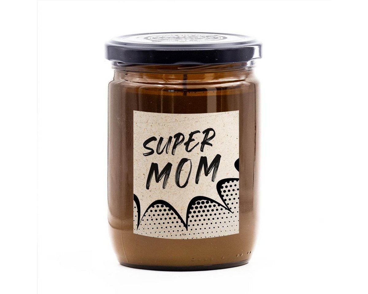 madCandle Duftkerze Super Mom - 360g (1-tlg), Brenndauer Bis zu 60 Stunden, Duftkerze Floral, Frisch, Fruchtig von madCandle