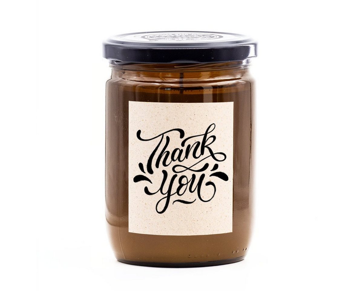 madCandle Duftkerze Thank You - 360g (1-tlg), Brenndauer Bis zu 60 Stunden, Duftkerze Floral, Frisch, Fruchtig von madCandle