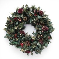 Kranz "Golden Roses For Golden Girls", Türkranz, Geschenk, Diy, Deko, Kranz, Dekoration von maddishOddsAndEnds