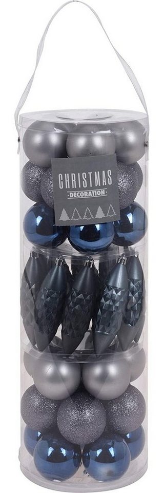 made2trade Christbaumschmuck Kugel-Set (40-tlg), verschiedene Farben von made2trade