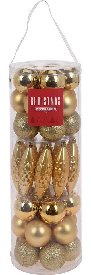 made2trade Christbaumschmuck Kugel-Set (40-tlg), verschiedene Farben von made2trade