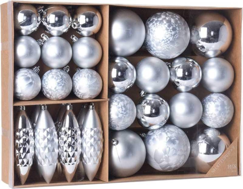 made2trade Christbaumschmuck Kugeln (31-tlg), in verschiedenen Farben von made2trade