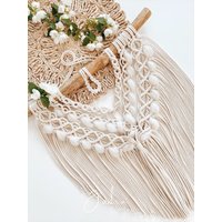 Handgeknüpfter Makramee Wandbehang "Alice" - Boho-Dekor Für Dein Zuhause Wanddeko Wandschmuck Handgeknüpfter Makramee Wandbehang "Alice" - Boho-Dekor Für Dein Zuhause Wanddeko Wandschmuck von madebyjuliaRa