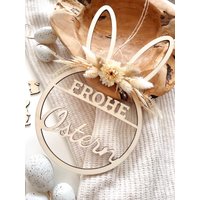 Osterkranz „Hase" Aus Holz Und Handverlesenen Trockenblumen in Natur | Türschmuck Türkranz Türschild Wanddeko Geschenkidee Osterkranz „Hase" Aus Holz Und Handverlesenen Trockenblumen in Natur | Türschmuck Türkranz Türschild Wanddeko Geschenkidee von madebyjuliaRa