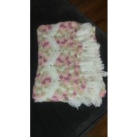 Palisander Chevron Baby Afghan von madebynonniep