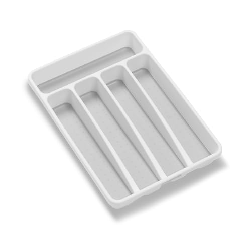 madesmart - Classic Mini - Bestecktablett weiß von madesmart