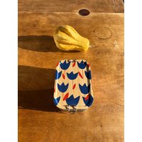 Edelstahl Brotdose Mit Tulpen Und Namenoption Inklusive Trennsteg Aus von madevaholzliebe