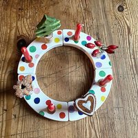 Geburtstagsring Konfetti Weiss Geburtstagsring Konfetti Weiss von madevaholzliebe