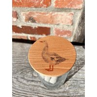 Glasdose/Kaffeedose Teedose Müsliglas Keksdose Gans Weiß Glasdose/Kaffeedose Teedose Müsliglas Keksdose Gans Weiß von madevaholzliebe