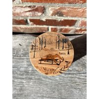 Glasdose/Kaffeedose Teedose Müsliglas Keksdose Schlittenfahrer von madevaholzliebe