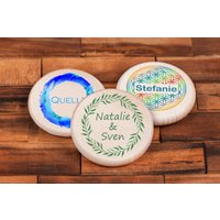 Glasdeckel Personalisiert Geburtstag Geschenk Mama Geschenk Glasabdeckung Getränkeabdeckung Holzdeckel Mit Name von madewithlovebymadita